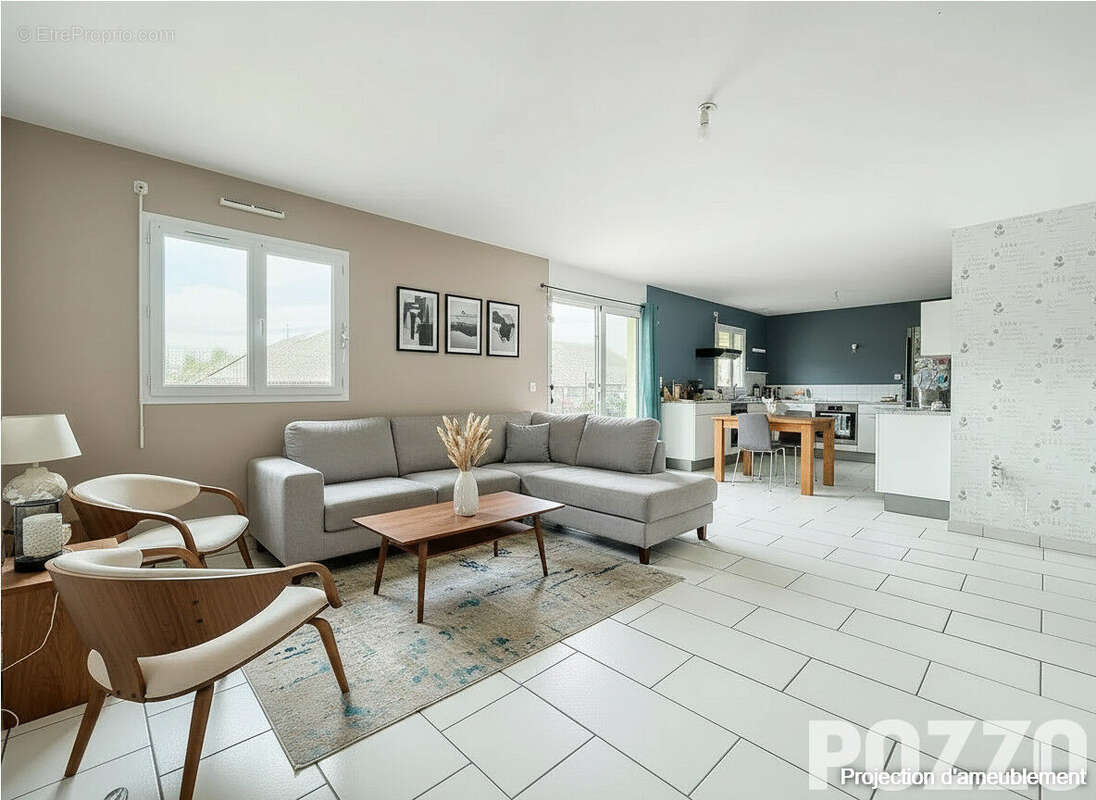 A vendre. st clair sur elle. plain-pied. 3 chb. centre bourg. - photo 18