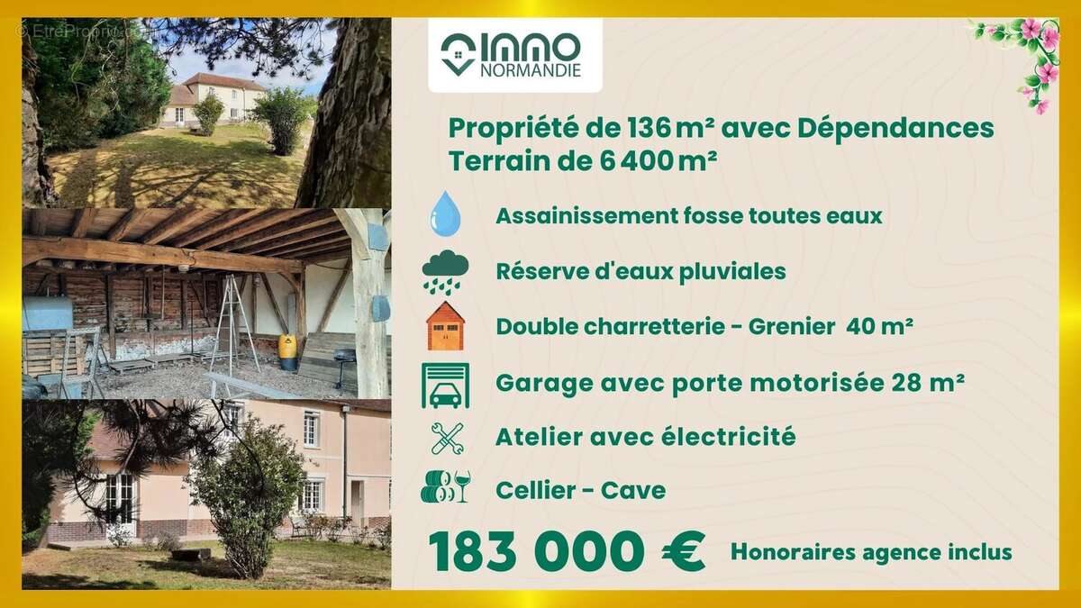 Maison à LE NOYER-EN-OUCHE