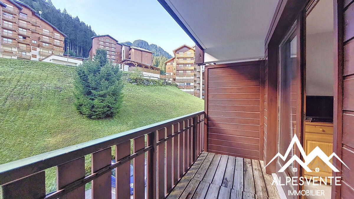 vente_studio_coinmontagne_balcon_parking_stjeand&#039;aulps_alpesvente - Appartement à SAINT-JEAN-D&#039;AULPS