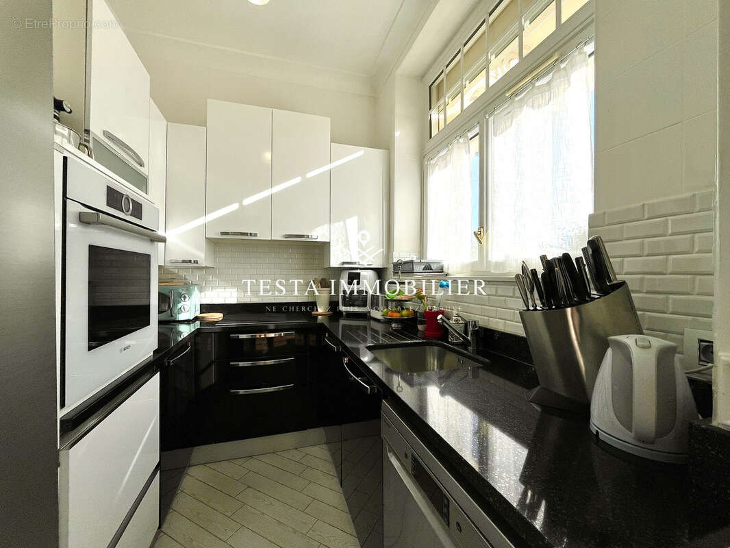 Menton centre - palace - 3 pieces 87m2 - terrasse 50 m2 - photo 14
