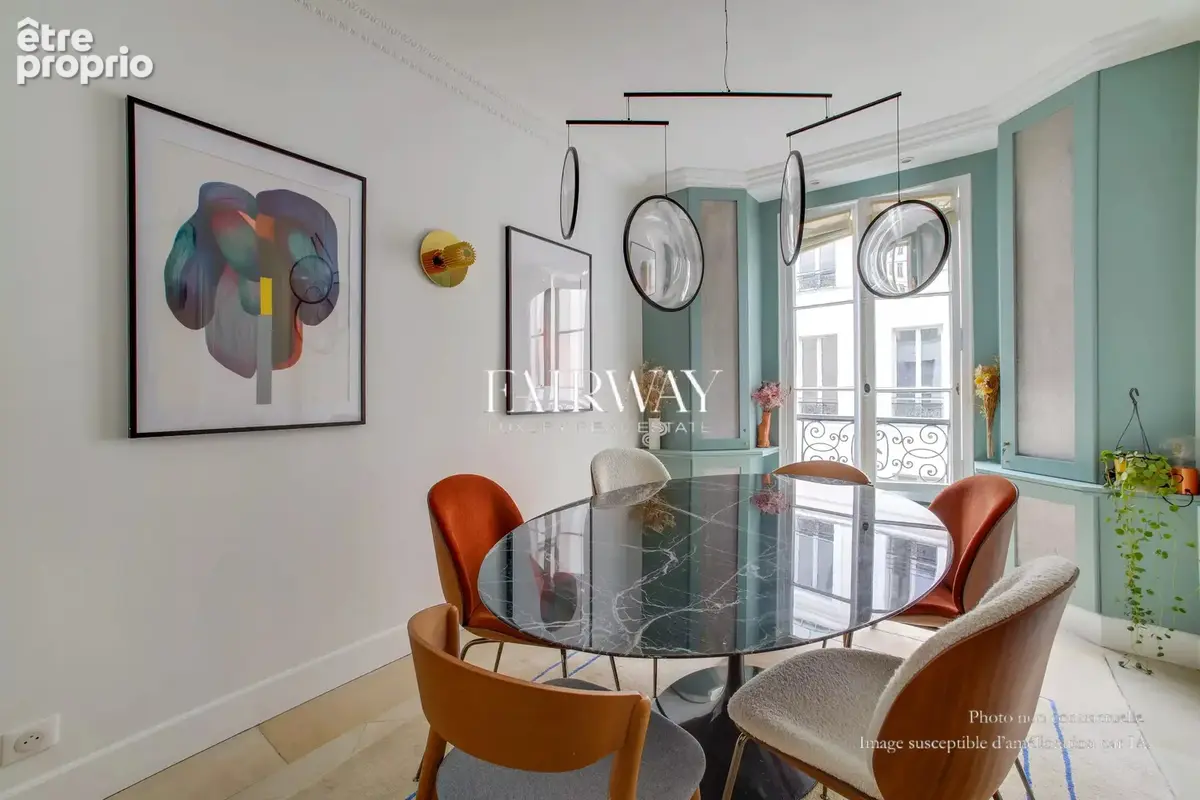 Paris 8e – Parc Monceau – Appartement 98 m² traversant, 2 chambres, calme sur grande cour ouverte, 4e étage avec ascenseur - photo 6