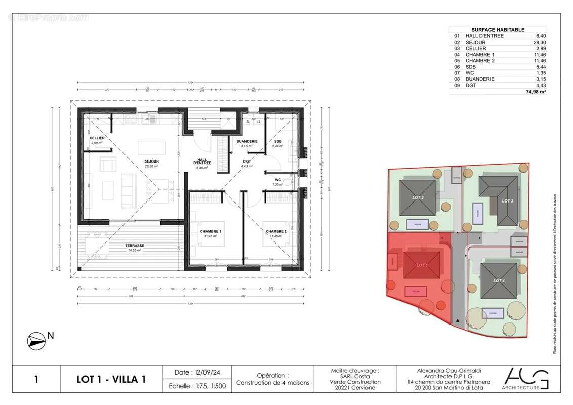 Maison à SANTA-LUCIA-DI-MORIANI