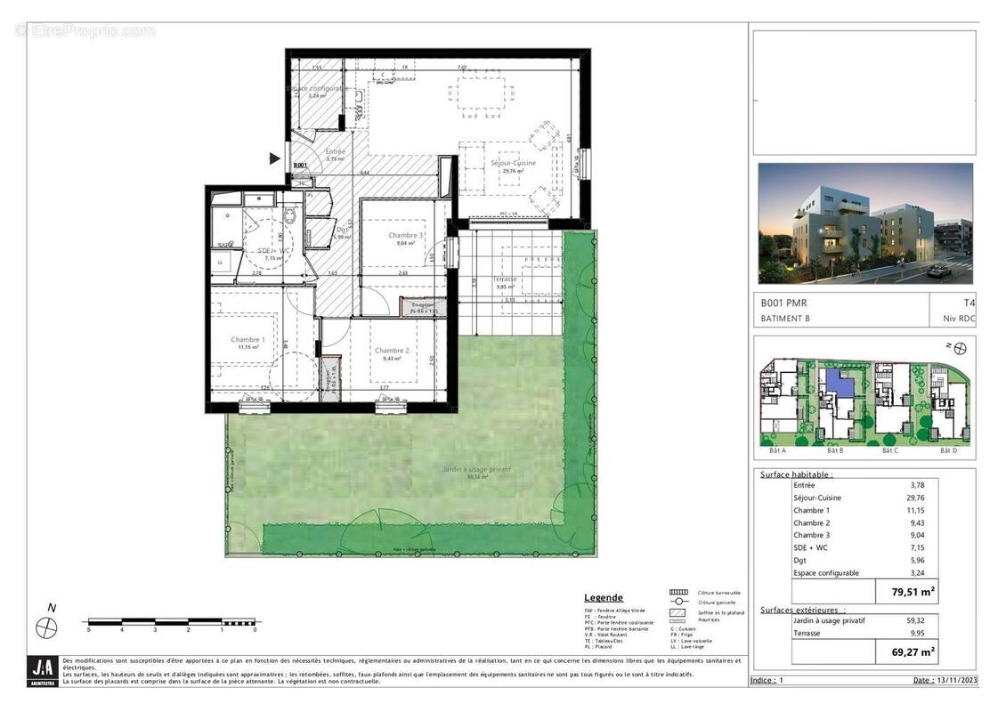 Appartement à VAULX-EN-VELIN
