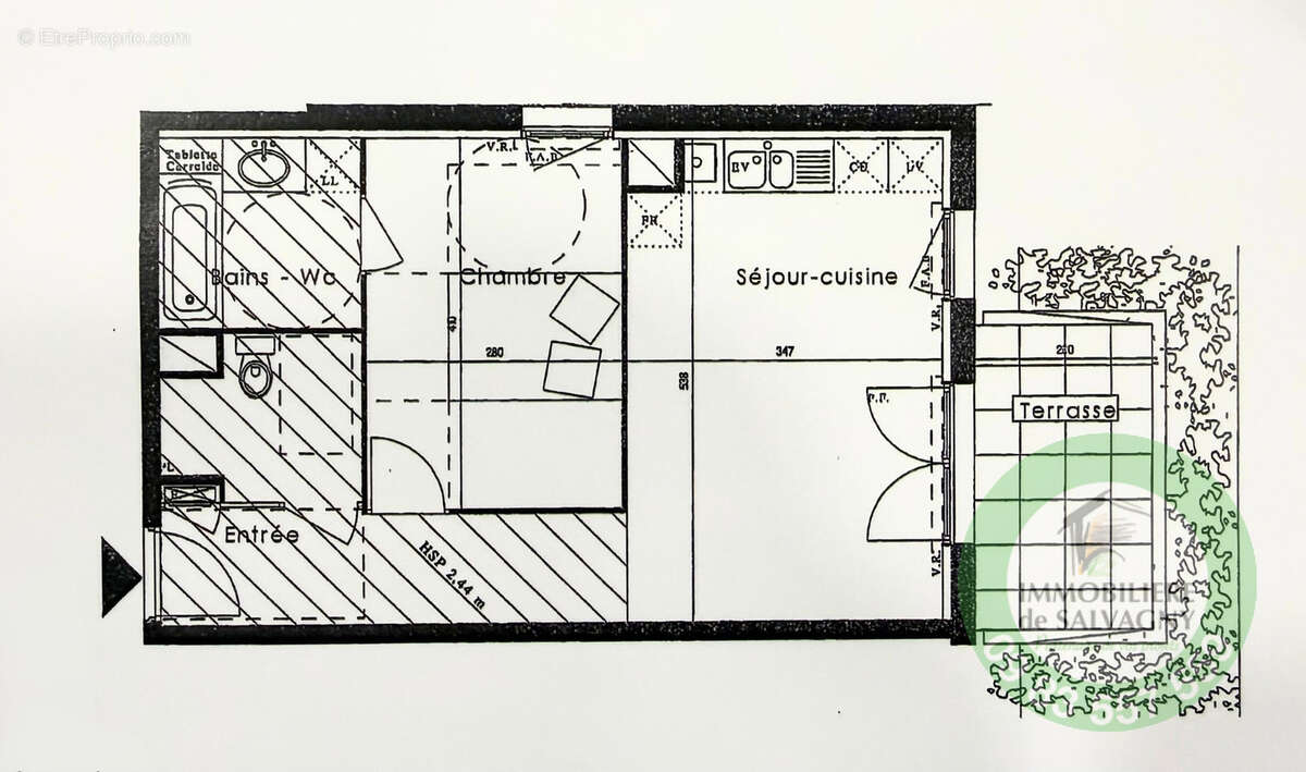 Appartement à LENTILLY