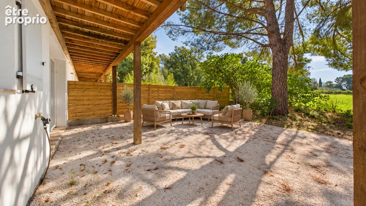 appartement 3 pièces avec jardin privatif à aix-en-provence , quartier recherché de la souque - photo 2