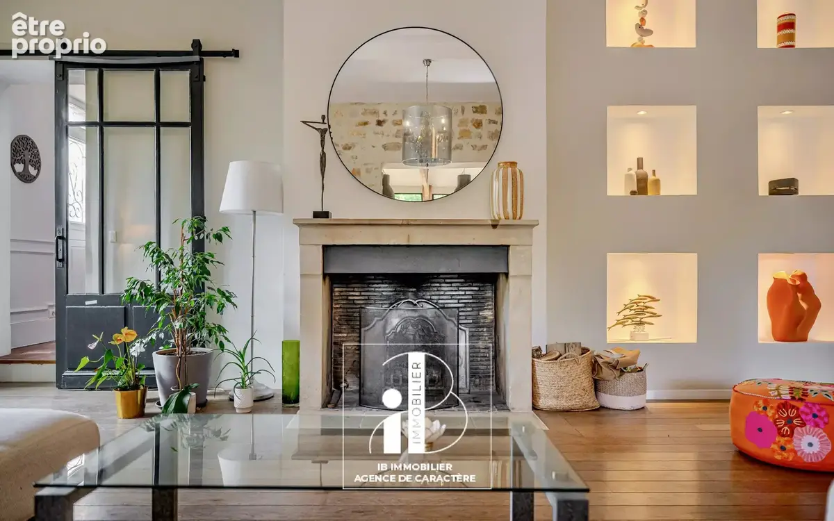 Bourron-marlotte – maison ancienne de caractère 210 m² – jardin clos 518 m² - photo 5