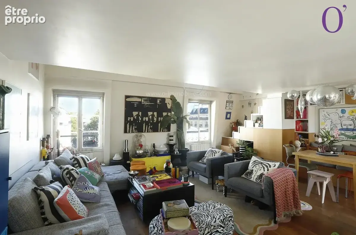 Duplex, lumineux, terrasse, Voltaire 11eme - photo 3