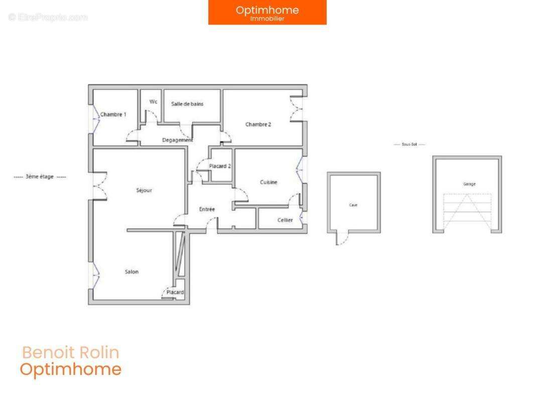 À découvrir sans tarder – superbe f4 de 73 m² avec garage de 22 m²+cave - photo 24
