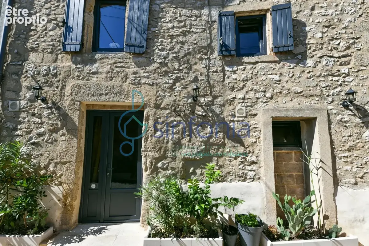 COLLIAS Maison de village en pierre Proche Uzès dans le Gard 30 - photo 14
