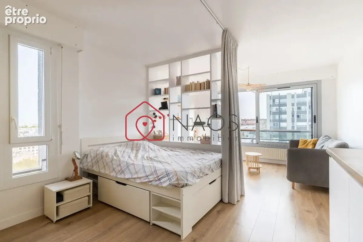 Studio rénové et vendu meublé à deux pas des Buttes Chaumont - photo 5