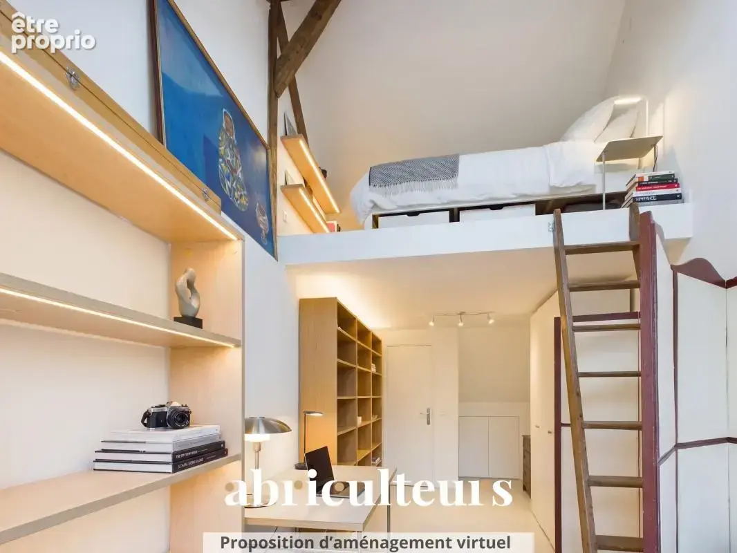 Maison Historique de Charme 103 m² – Cour Pavée & Terrasse – en vente à Le Pecq (78230) - photo 8