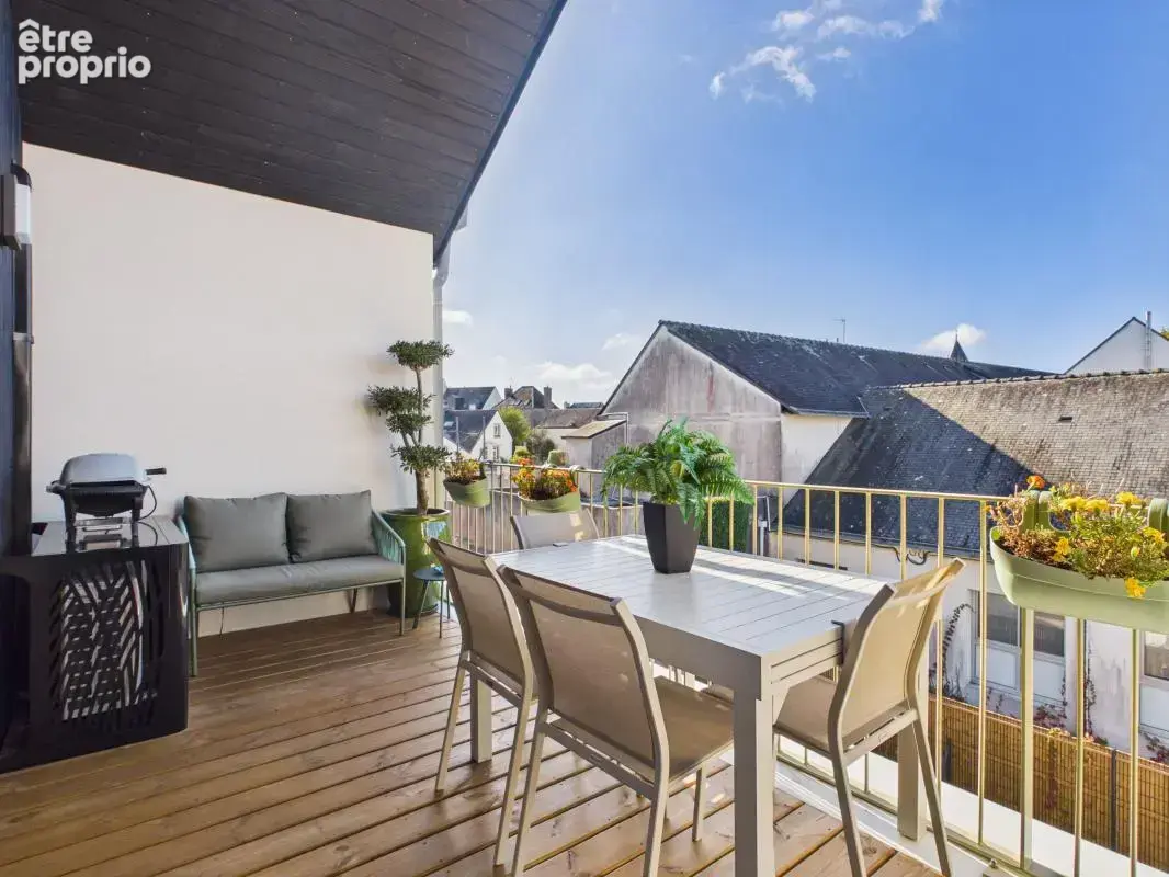 Ploemeur centre – dernier étage – t4 100 m² – terrasse – 2 garages - photo 17