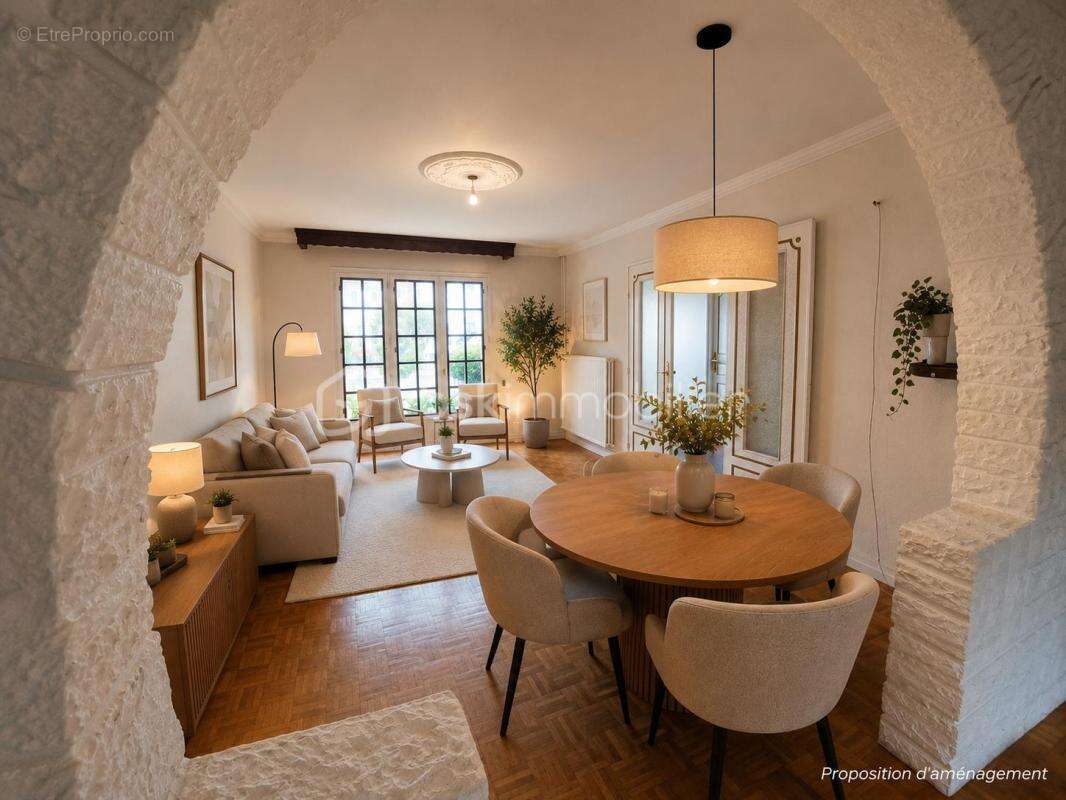 Maison Familiale 105 m2 - 3/4 chambres - Sous-sol total - Garage et jardin - photo 5