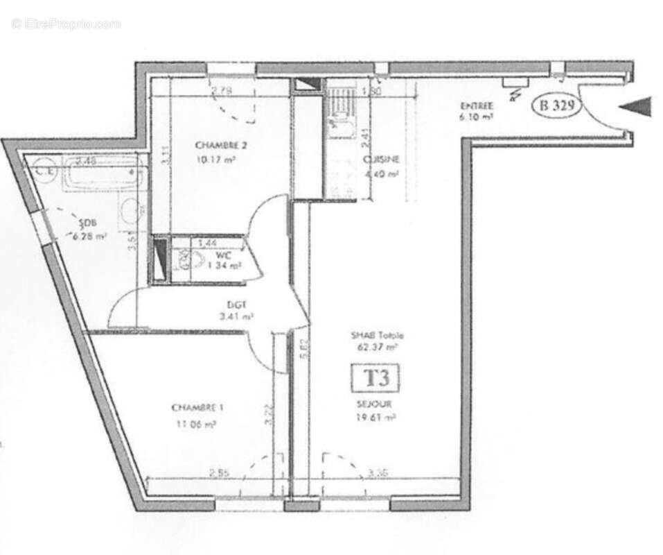 Appartement à LE PONTET