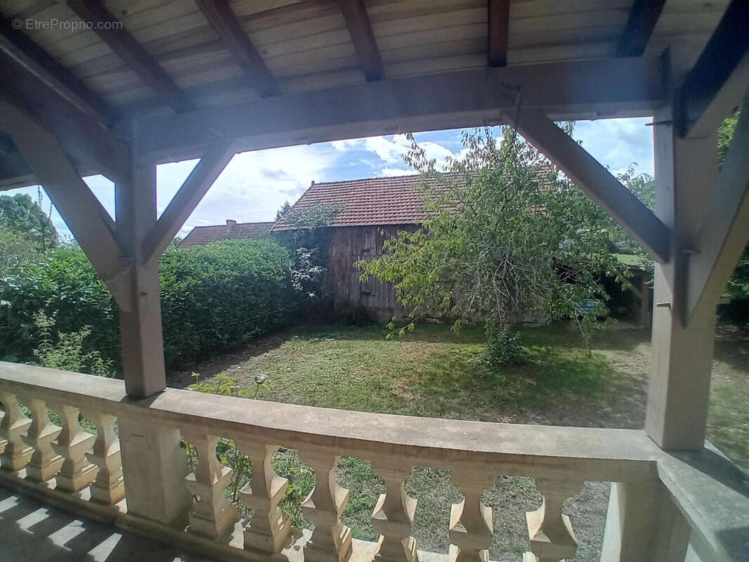  Vue de la terrasse - Maison à GOURDON