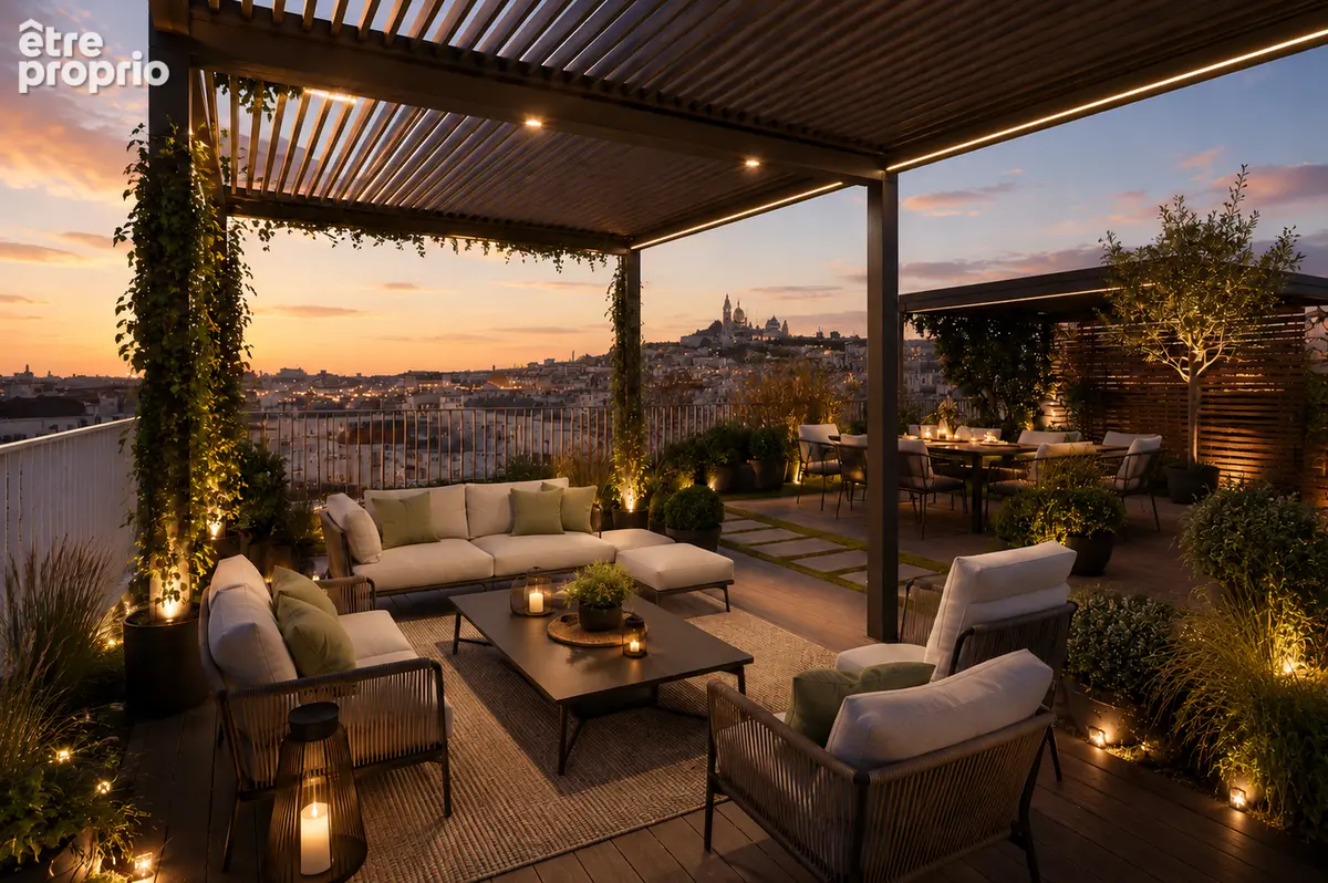 Dernier etage - rooftop - jardin d'hiver - terrasse - photo 3