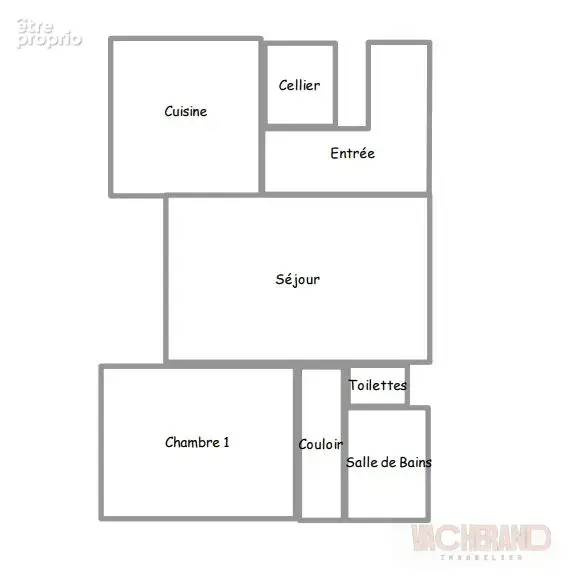 Appartement 54 m² à La Madeleine  - photo 6