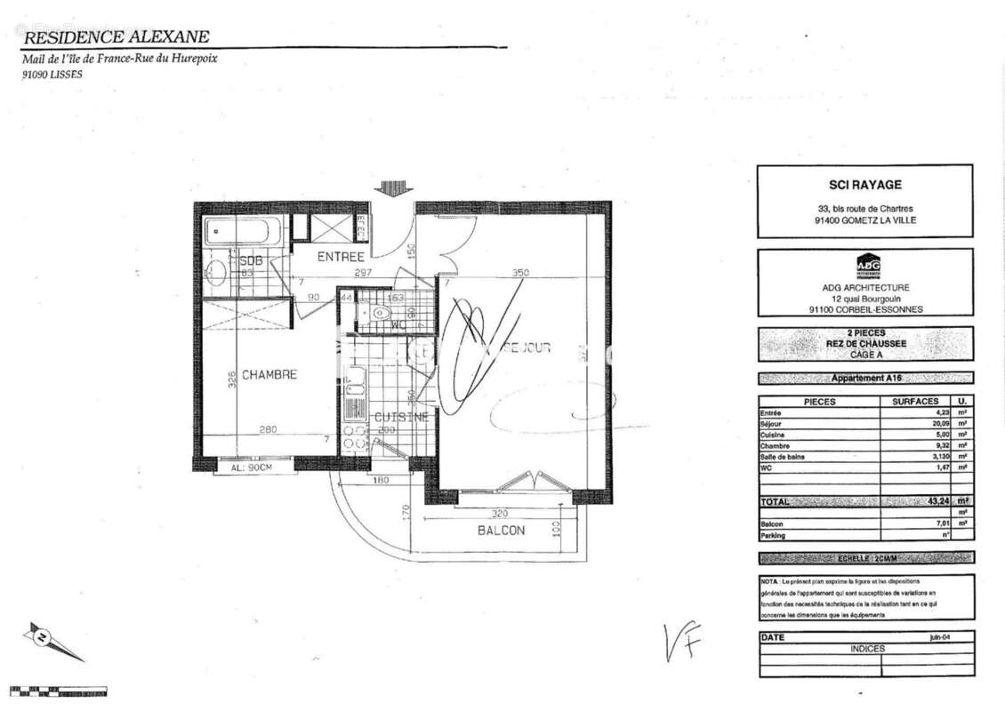 Appartement à LISSES
