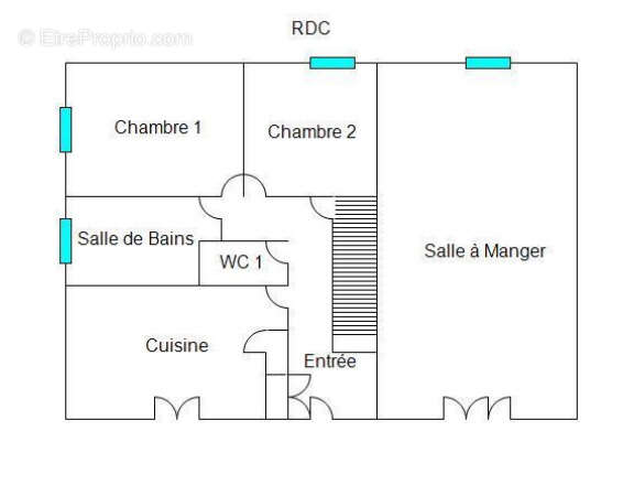 Maison à SAINT-HILAIRE-DU-HARCOUET