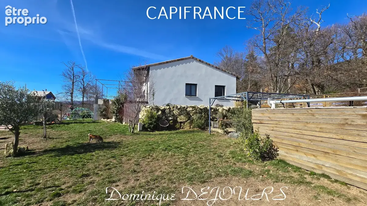 Ardèche - Magnifique Maison d'architecte de 184 m² habitable - Bel espace extérieur - Vue panoramique sur les montagnes ardèchoi - photo 60