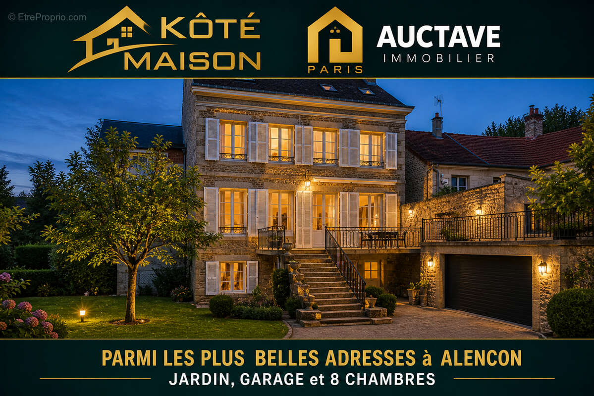 Maison de maitre alencon - photo 2