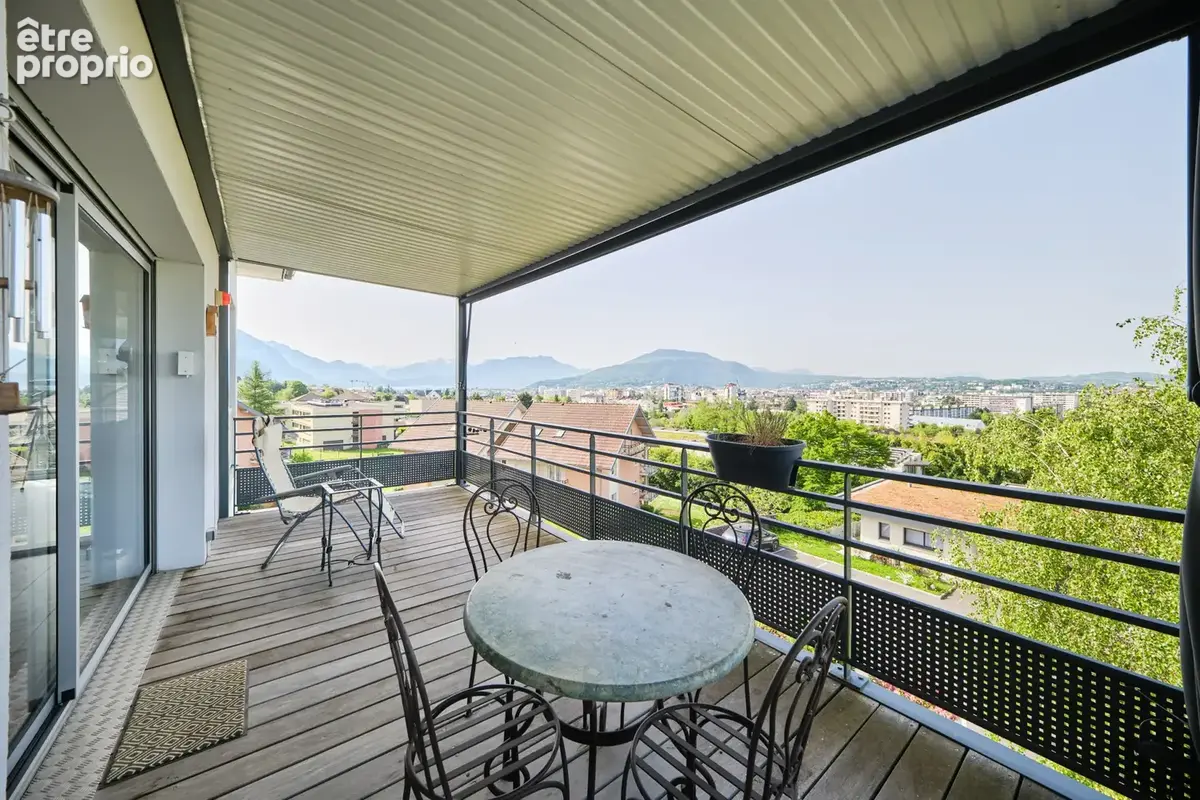 Annecy le vieux dernier etage t5 vue lac - photo 6