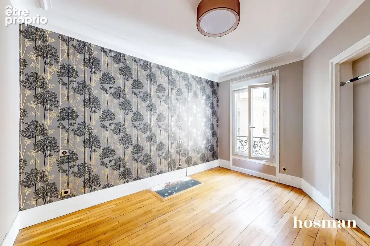 Appartement 3 pièces 57 m² - Lumineux avec cheminée - Rue des Moines, Paris 17ème - photo 8