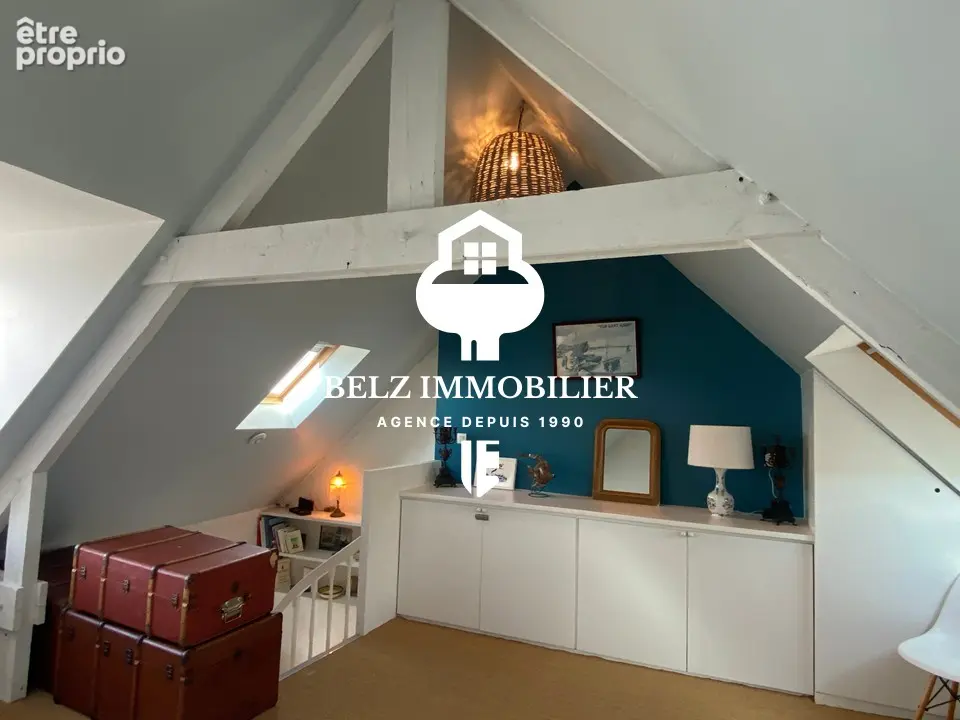 Maison BELZ 90 m2 VUE DIRECTE et IMPRENABLE sur la RIA d'ETEL en pierre rénovée en 2011 3 chambres et terrasse - photo 9