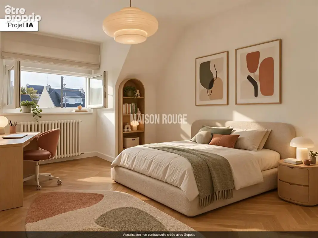 Coup de coeur à PLOUFRAGAN - Maison rénovée, au calme en impasse, avec garage, sous-sol complet et jardin clos - photo 13