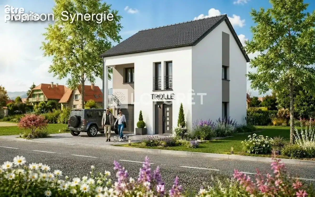Terrain 819 m2 + Projet de Construction Maison 95 m2 à Mercy-le-Haut - photo 1