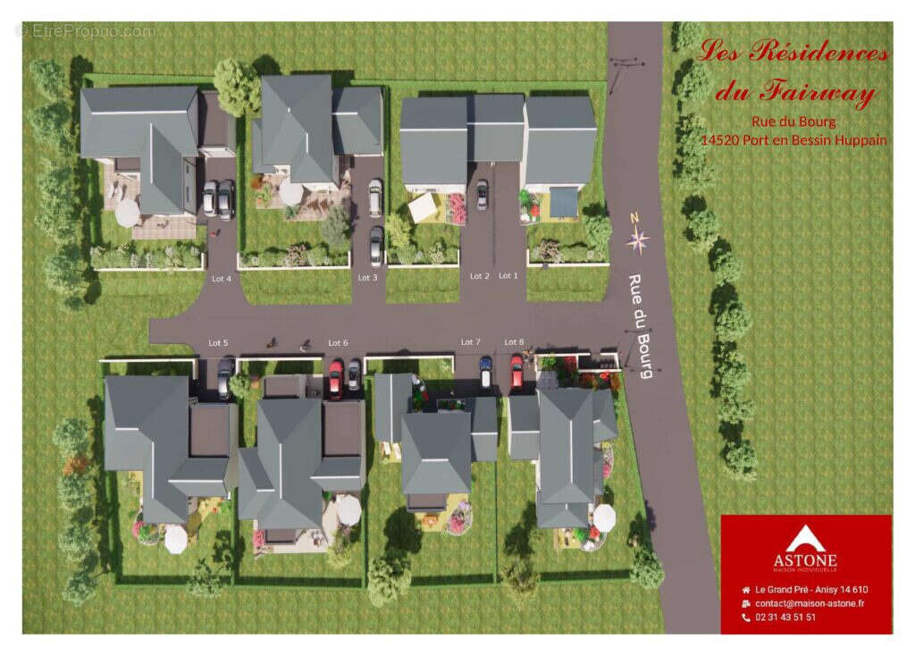 Maison à PORT-EN-BESSIN-HUPPAIN