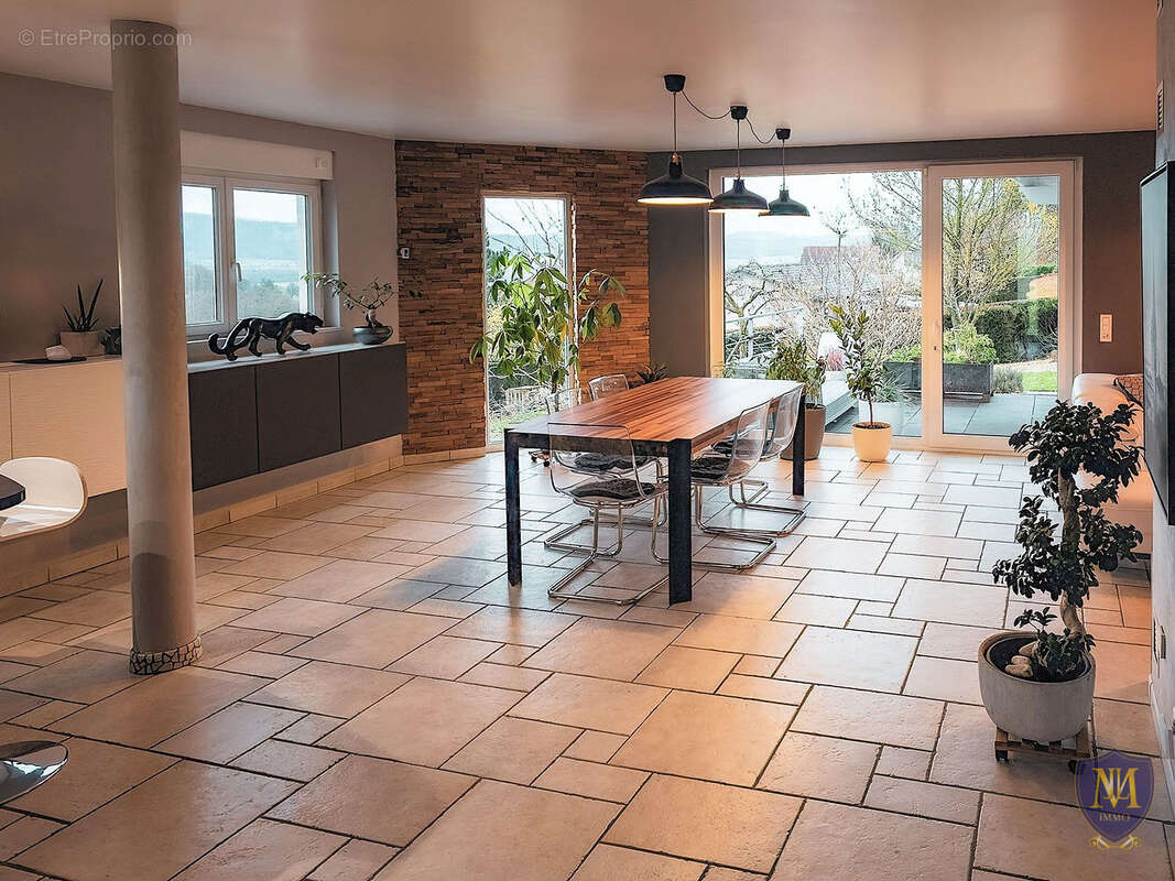 Bettlach au calme avec vue dégagée très belle maison de 161 m2 avec 15,37 ares - photo 5