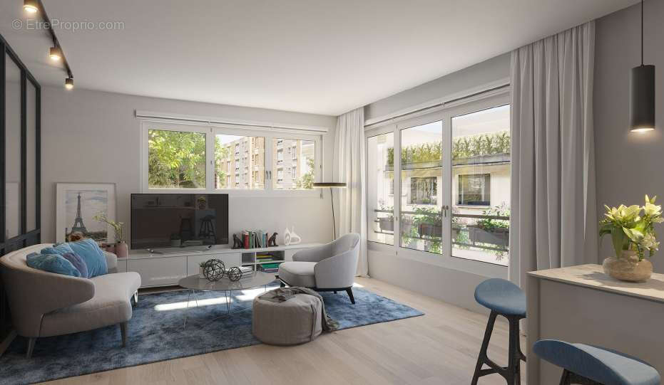 Appartement à PARIS-19E