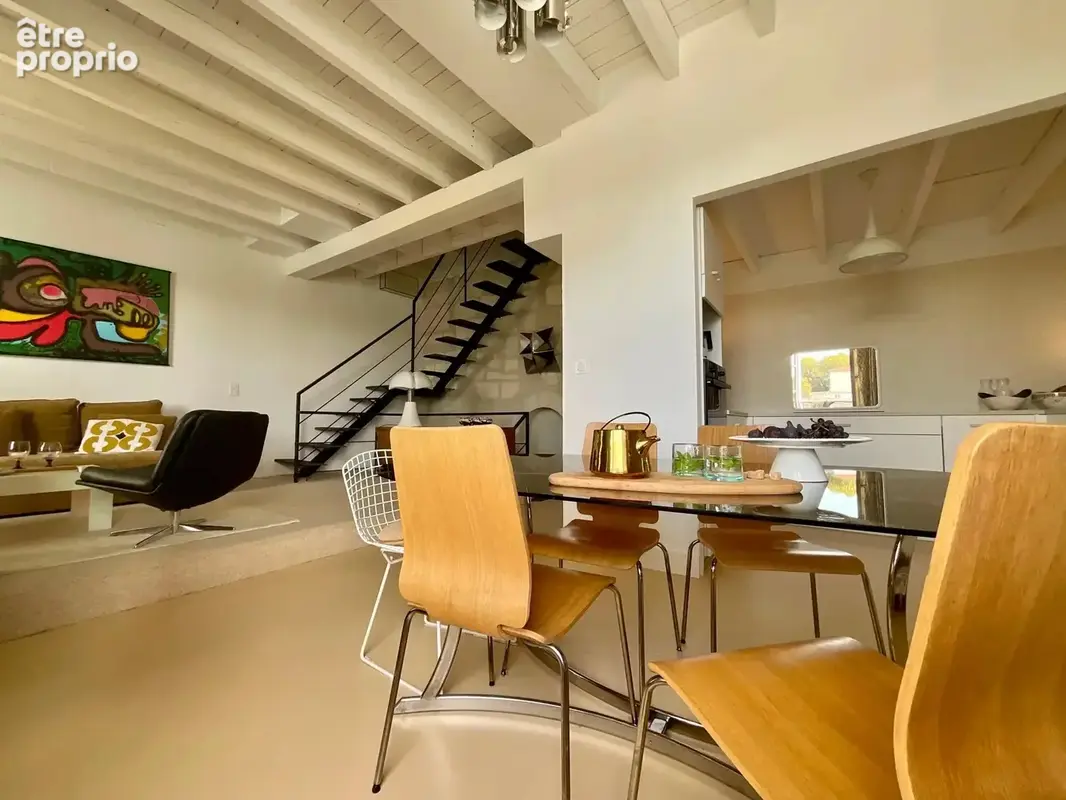 Maison de ville rénovée avec terrasse et vue Rhône - photo 7
