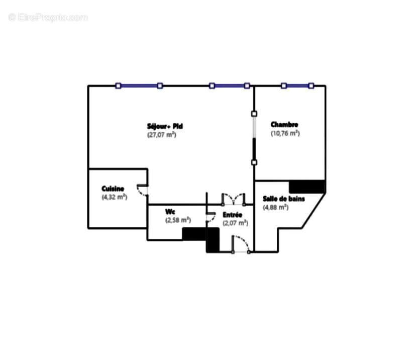 Appartement à PARIS-15E