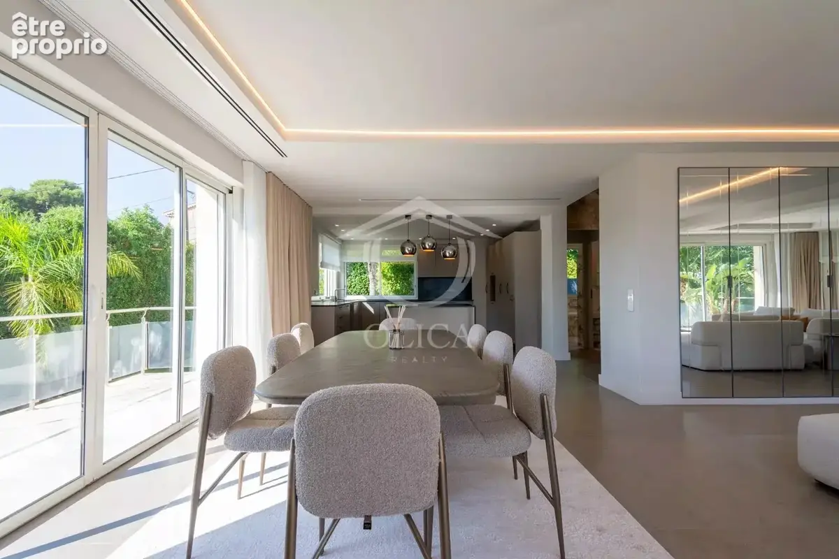 Villa contemporaine rénovée avec vue mer panoramique - cap d'antibes - photo 10