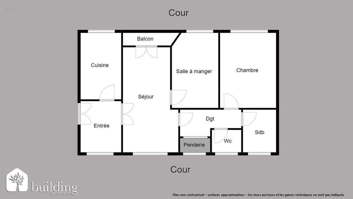 Appartement à PARIS-17E