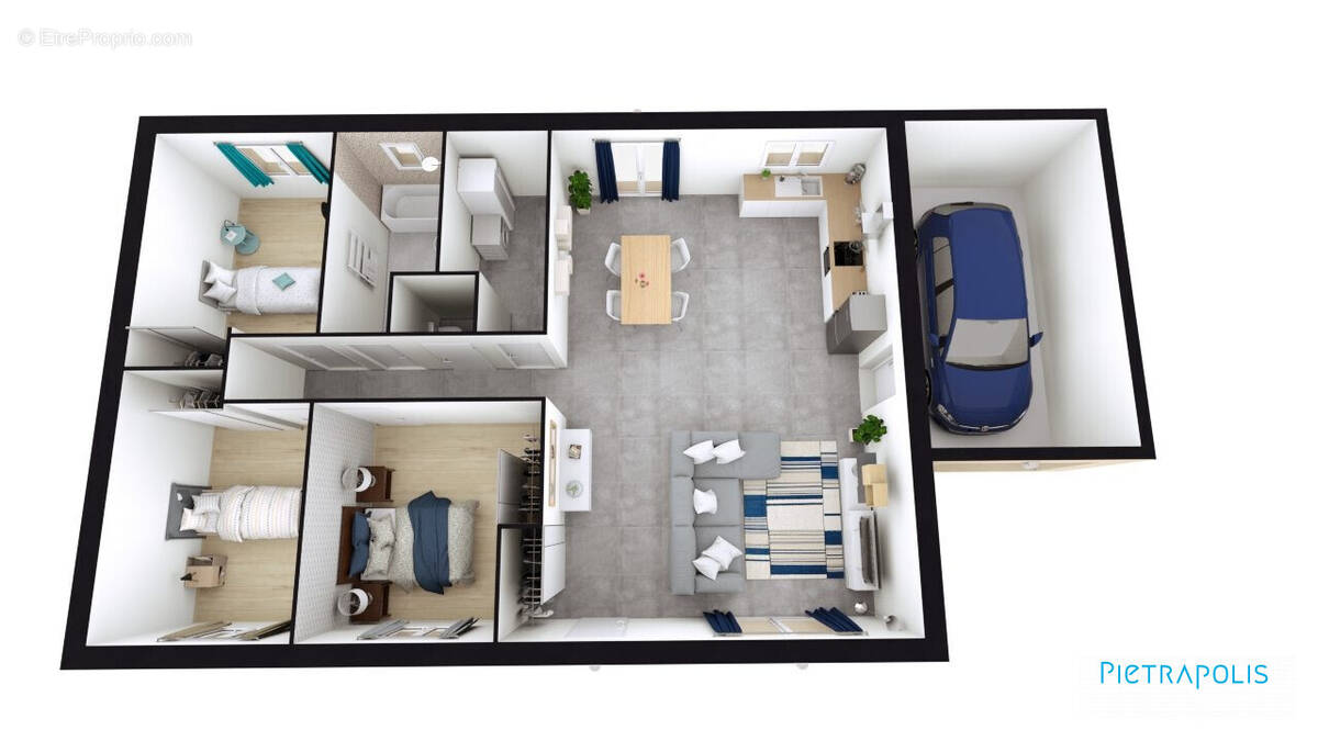 Terrain à MOIDIEU-DETOURBE