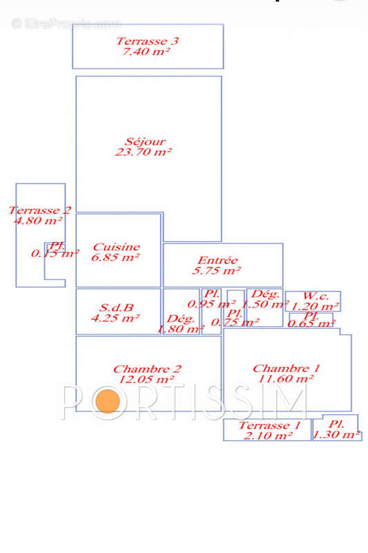 Appartement 71 m² à Saint-Laurent-Du-Var  - photo 8