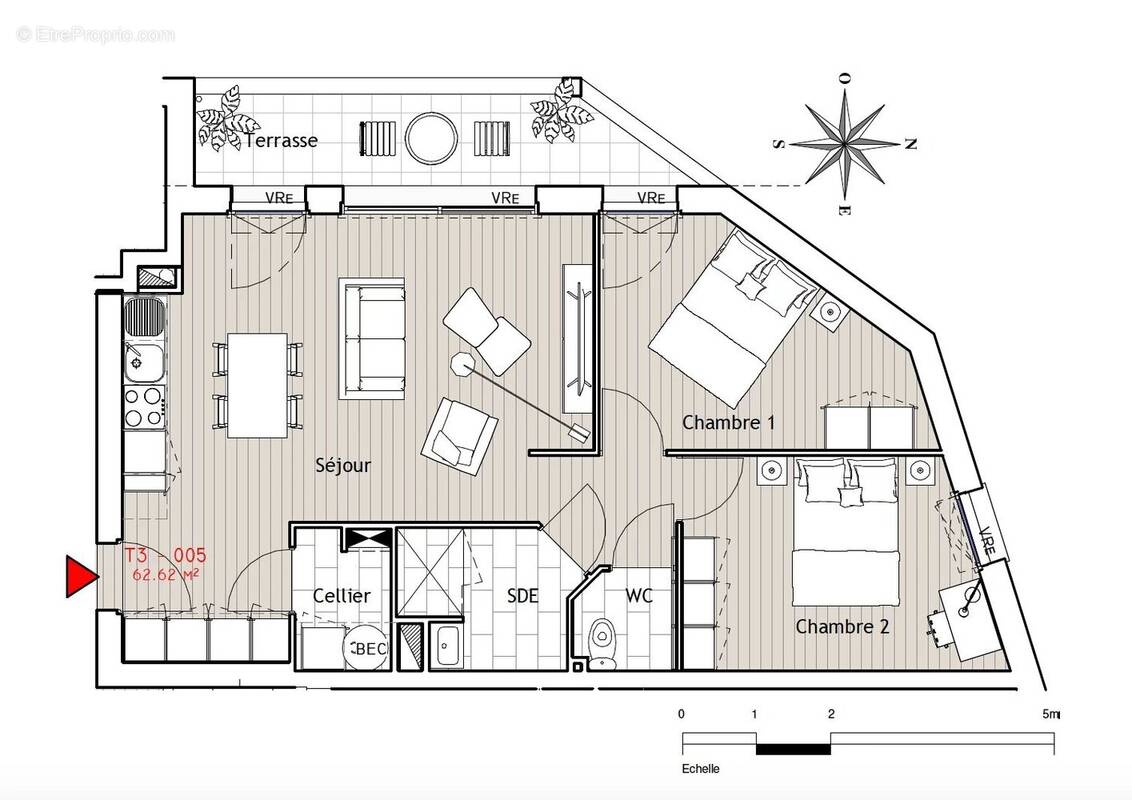 Appartement à MONTBERT