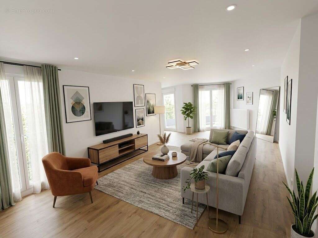 T3 de 71.71 m² à Saint-Priest, Carré Rostand au prix de vente de 146 600 € - photo 2