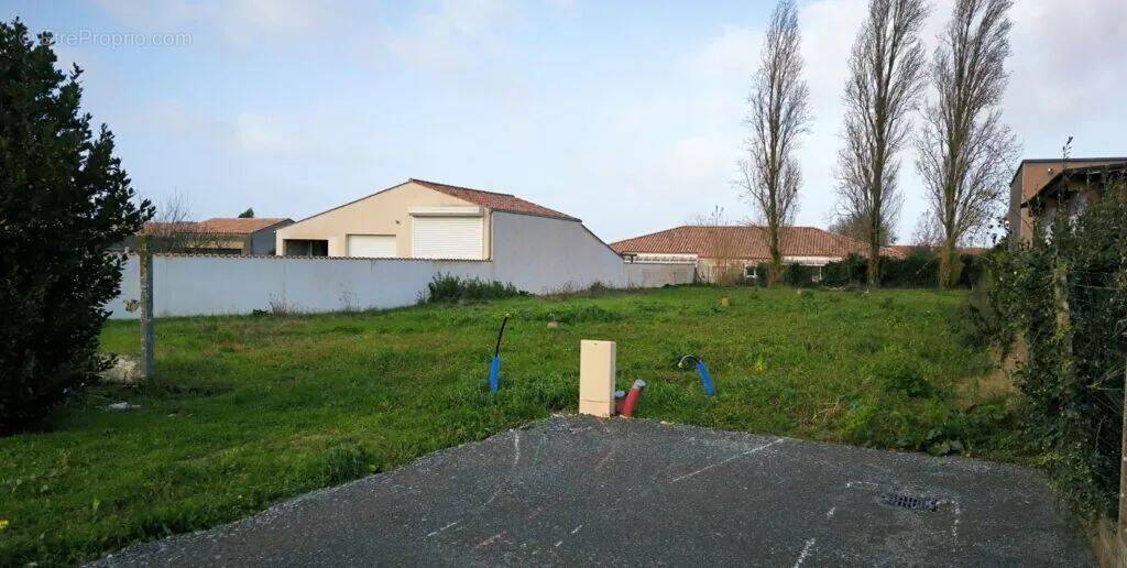 Terrain à SAINT-LAURENT-DE-LA-PREE