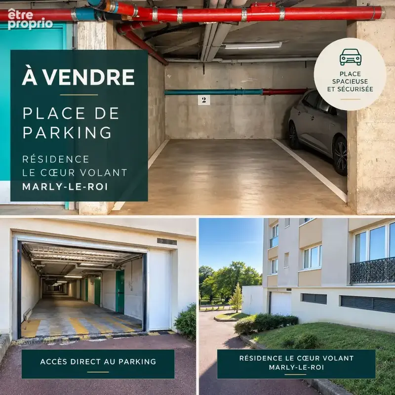 Parking gare de marly le roi - photo 3