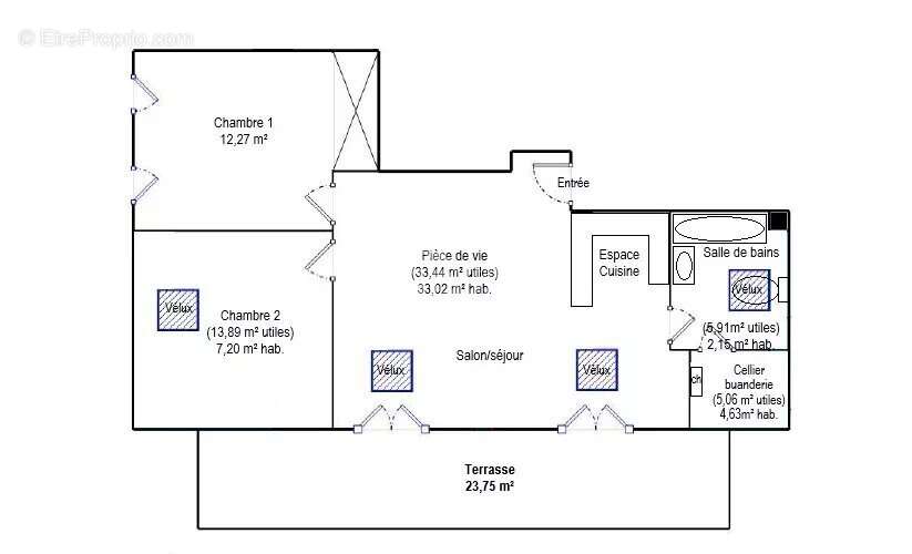Appartement à THONON-LES-BAINS