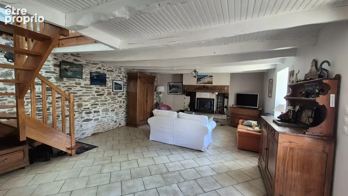 Longère rénovée en hameau proche du POULDU - photo 5