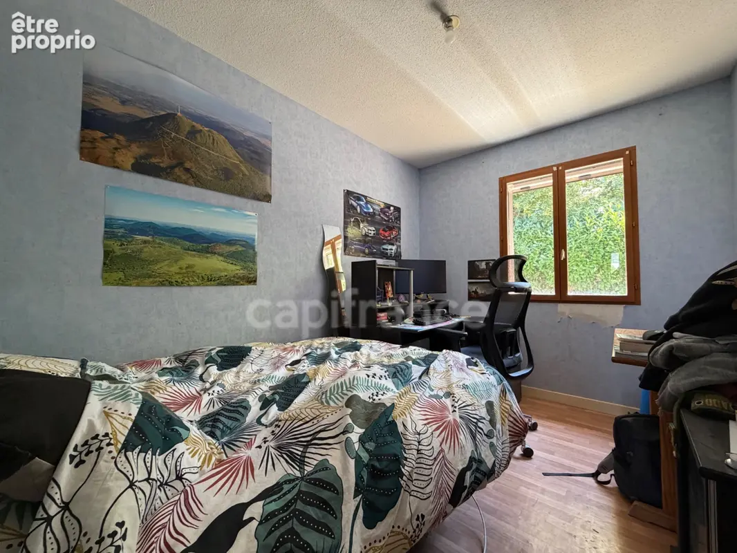 Maison de 110 m2, terrain clos et arboré 1000 m2, 4 chambres, 1 bureau, tout-à-l'égout, fibre optique, tf 615€, double vitrage p - photo 6