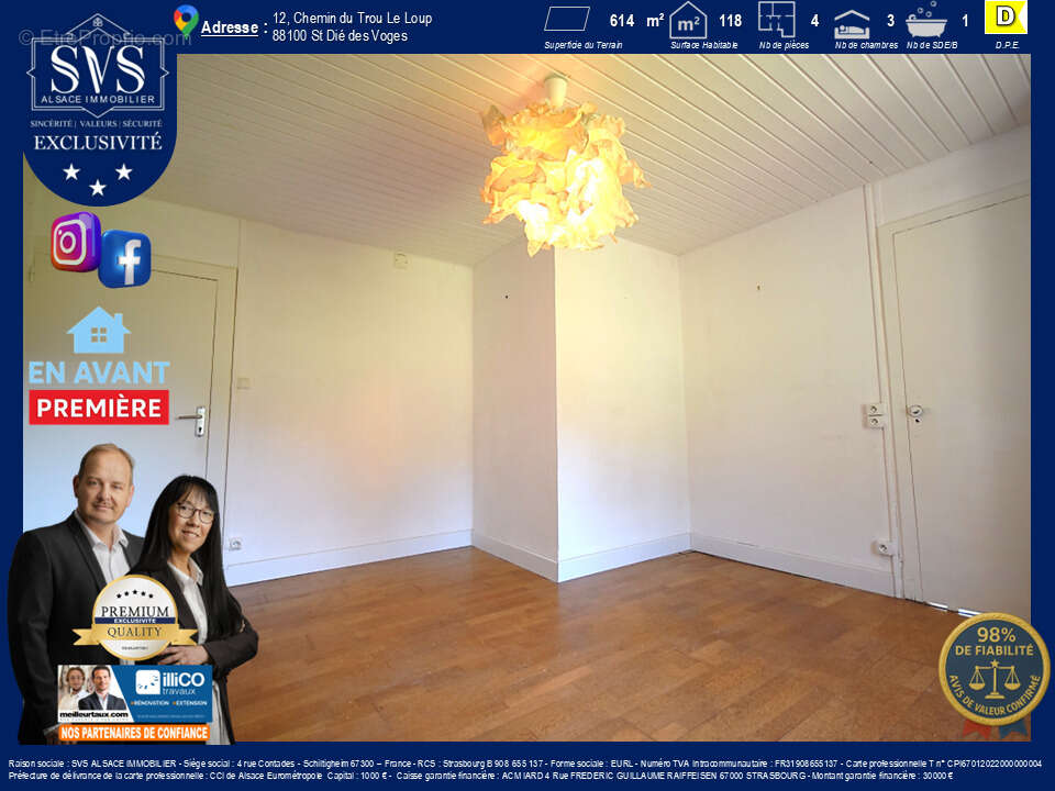 Maison à SAINT-DIE-DES-VOSGES