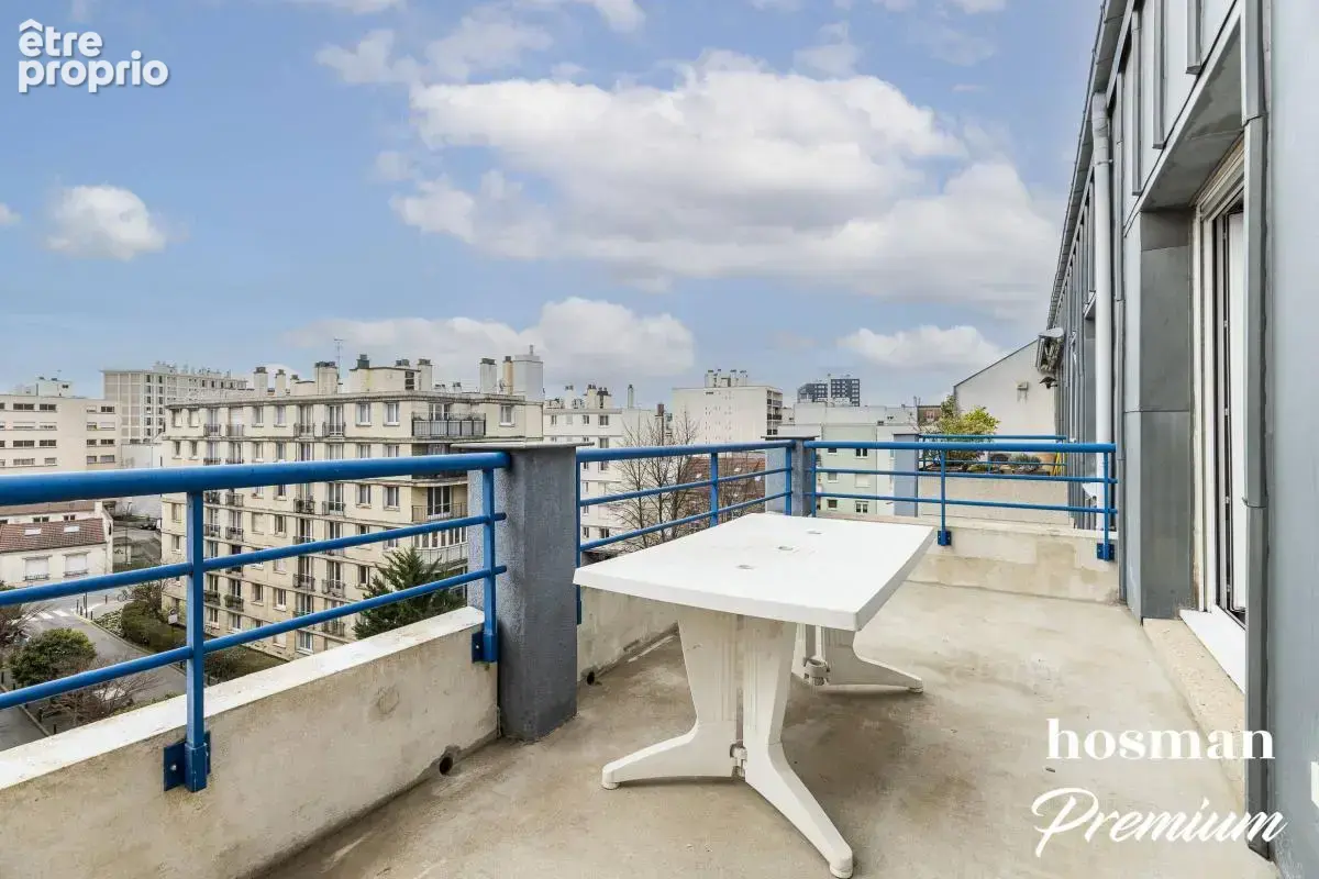 Duplex de 147 m2 - Dernier étage - Traversant et avec un balcon - 4 chambres - Proche canal / Métro église de Pantin - photo 6