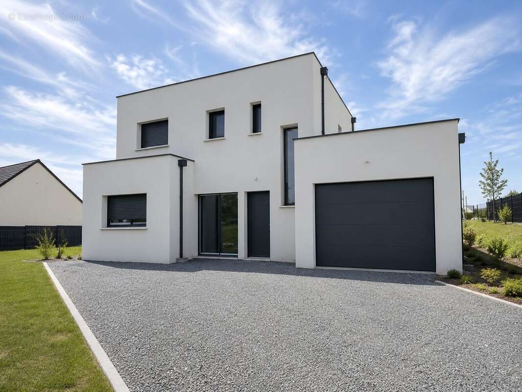 Photo retouchée - Maison à SORIGNY