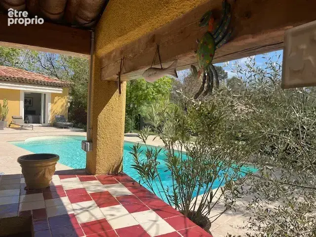 Villa néo-provençale 184m2 piscine, terrain plat 2600 m2, au calme, Vence Sine - photo 8